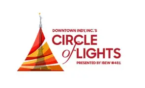 Downtown Indy's Circle of Lights